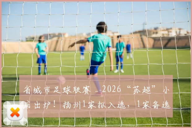 省城市足球联赛 _ 2026“苏超”小店出炉！扬州1家拟入选，1家备选！