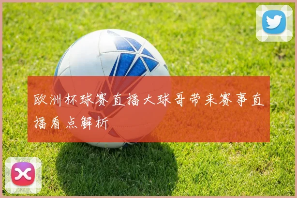 欧洲杯球赛直播大球哥带来赛事直播看点解析